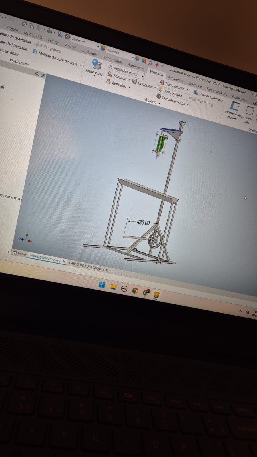 Projeto da máquina de inoculação